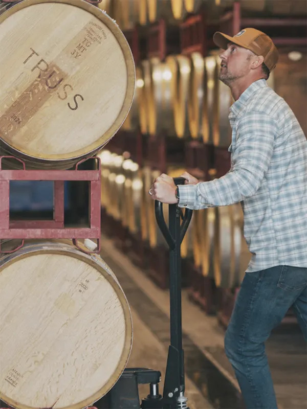 Truss Wines Paso Robles Barrel Room