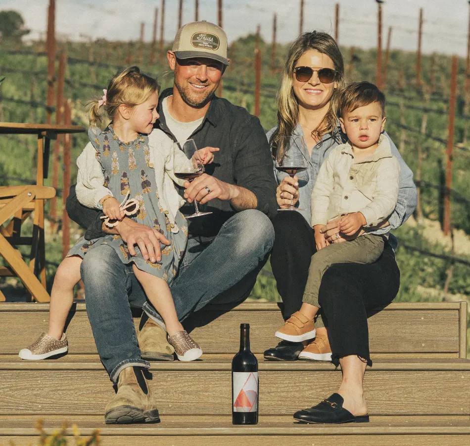 Truss Wines Kyle and Brittany Jury Family
